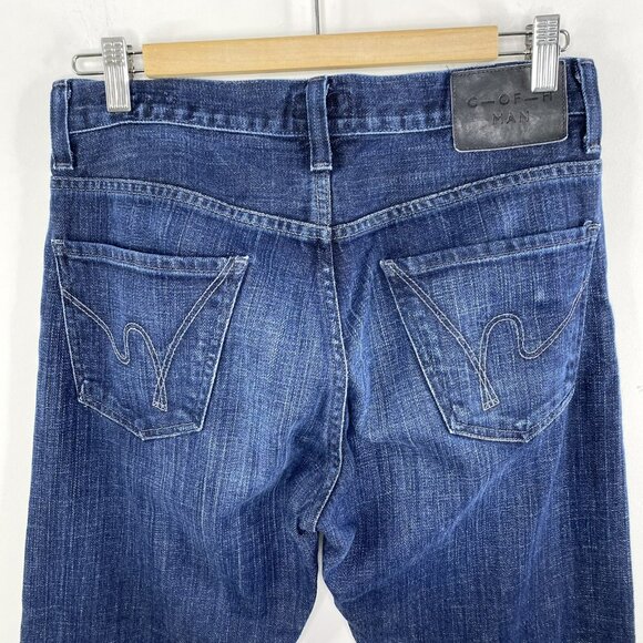 COH Citizens Humanity Jeans Mens Size 30 x 33 Sid Straight Blue Denim - Picture 2 of 6